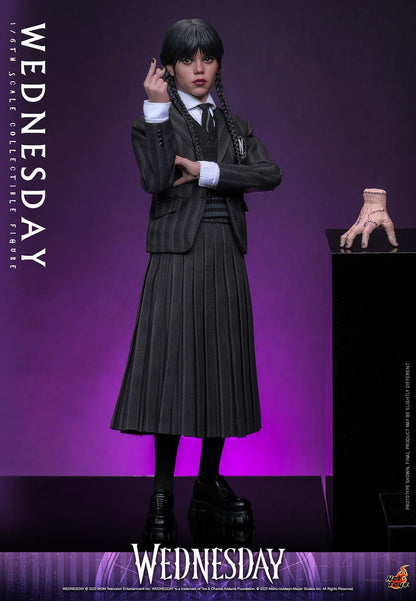 Wednesday: Wednesday Addams: 1/6th Action Figure - Hot Toys Action Figure