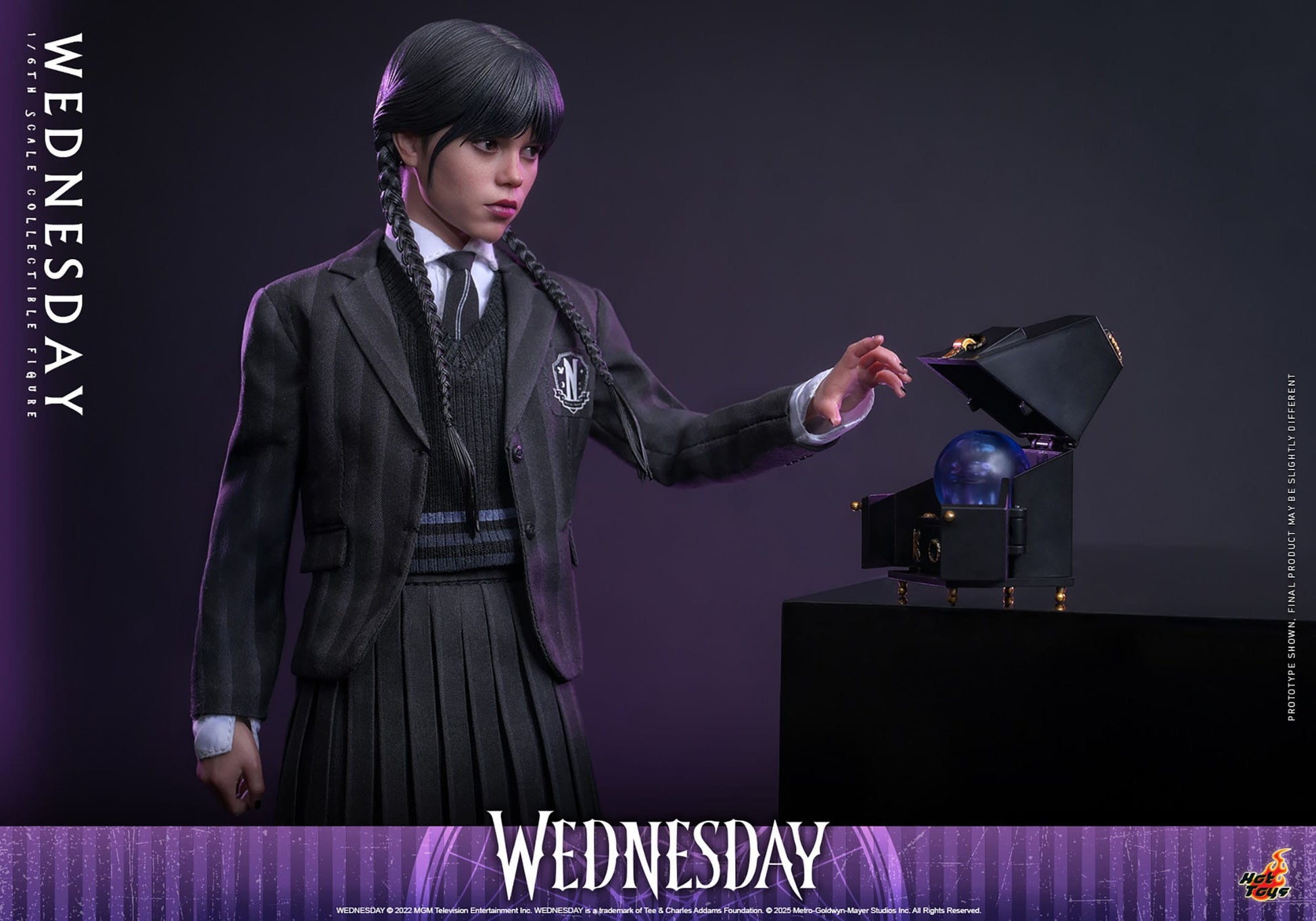 Wednesday: Wednesday Addams: 1/6th Action Figure - Hot Toys Action Figure