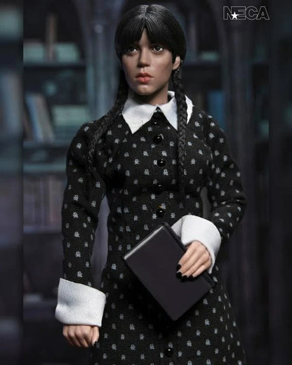 Wednesday: Wednesday Addams (Classic Dress): 8" Clothed Action Figure - Neca Action Figure