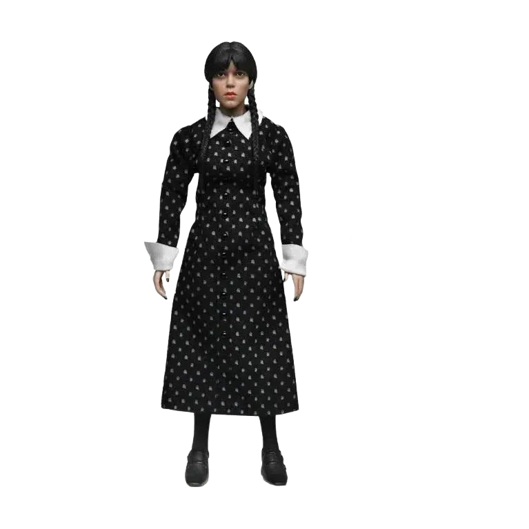Wednesday: Wednesday Addams (Classic Dress): 8" Clothed Action Figure - Neca Action Figures