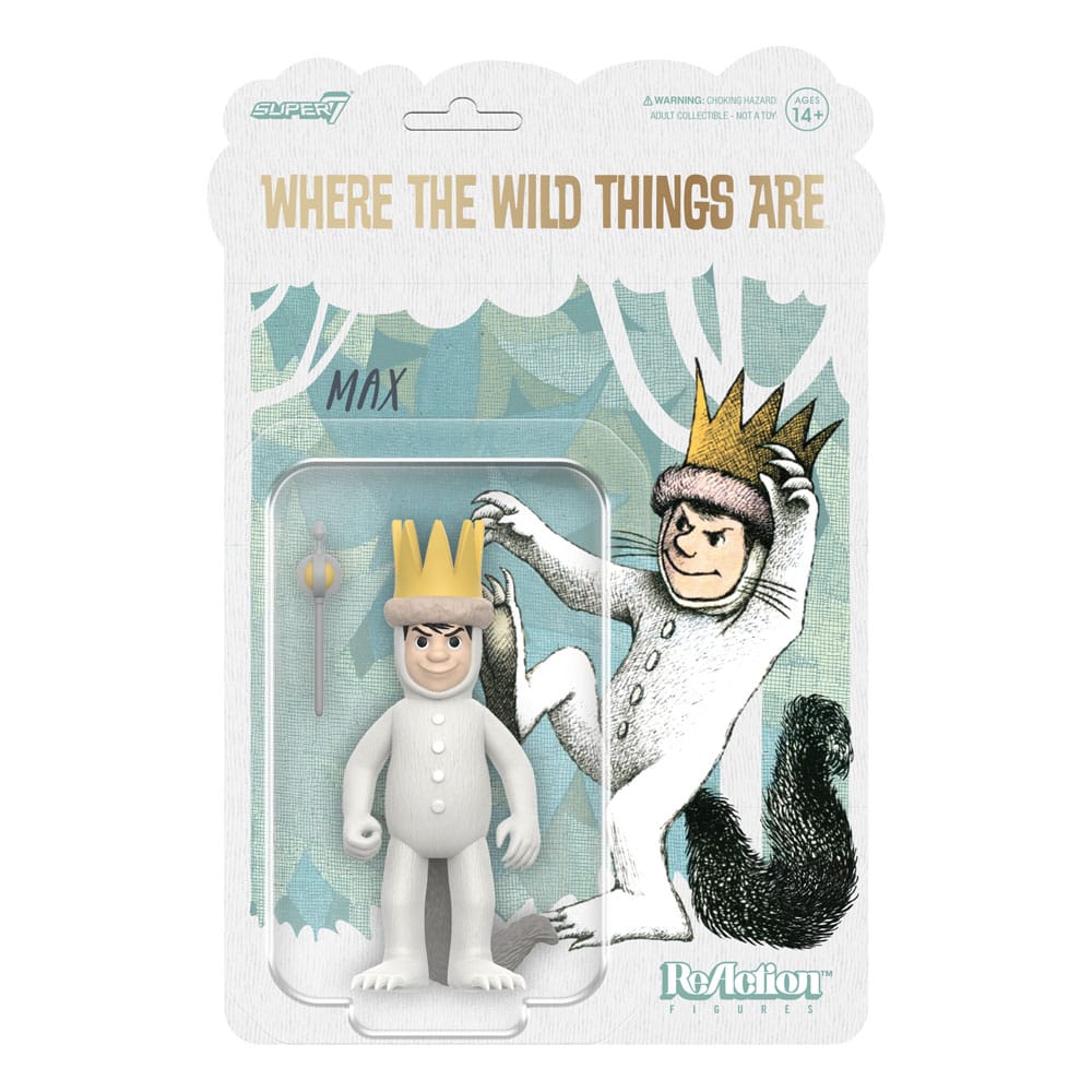 Where The Wild Things Are ReAction Action Figure Wave 01 Max - Super7 Action Figures
