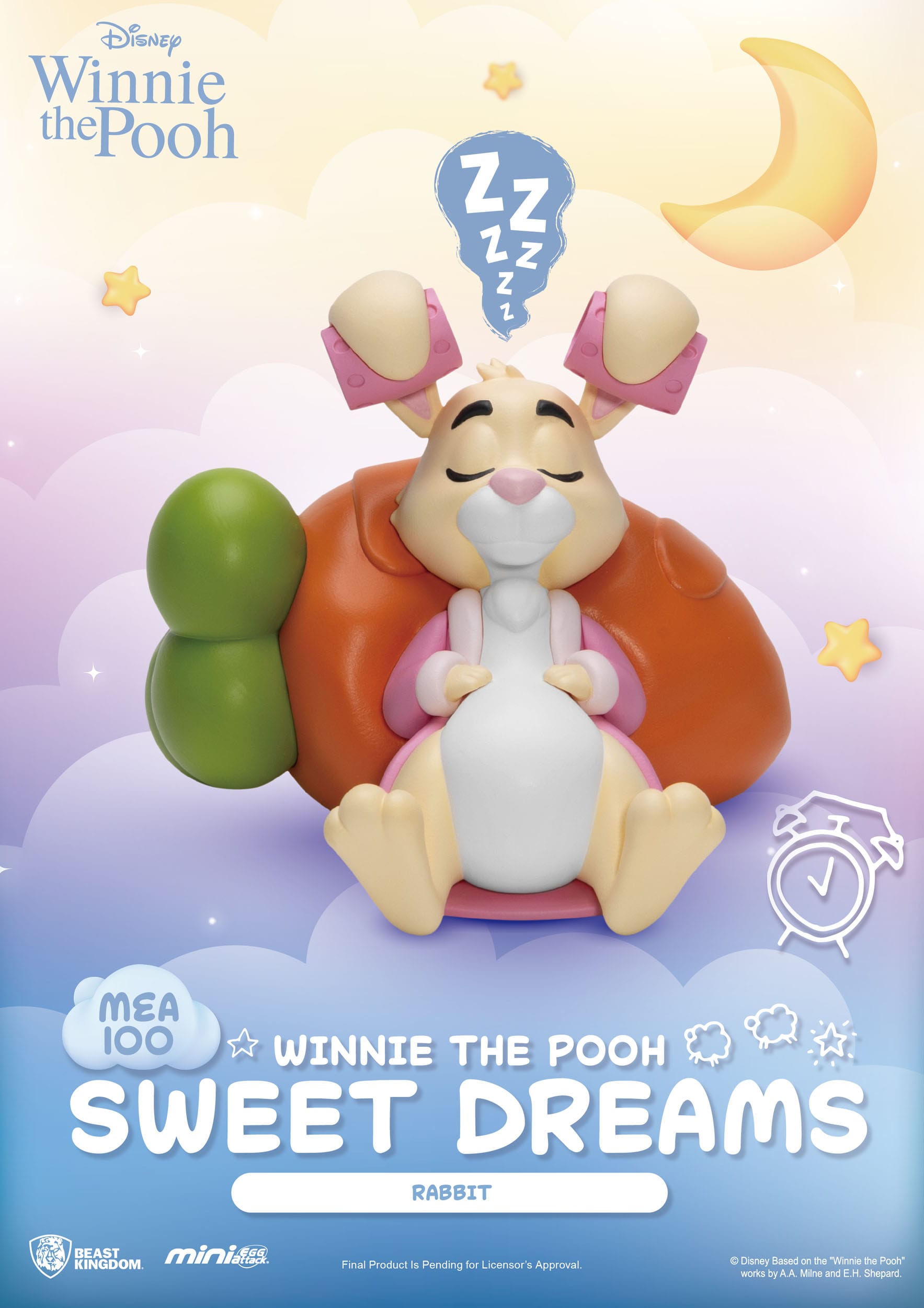 Winnie the Pooh: Mini Egg Attack: Sweet Dreams: Boxed Set of 6 Figures - Beast Kingdom Blind Box