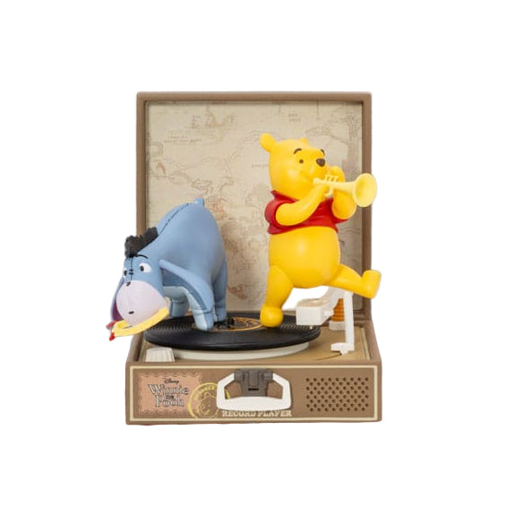 Winnie the Pooh Record Player Series PVC figure Pooh's Hundred Acre Band 12 cm - Beast Kingdom Toys Action Figures
