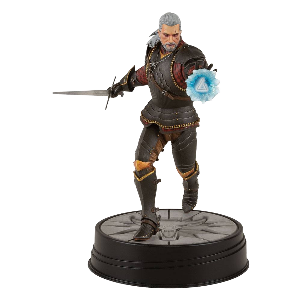 Witcher 3 Wild Hunt PVC Statue Geralt Toussaint Tourney Armor 20 cm - Dark Horse Statue