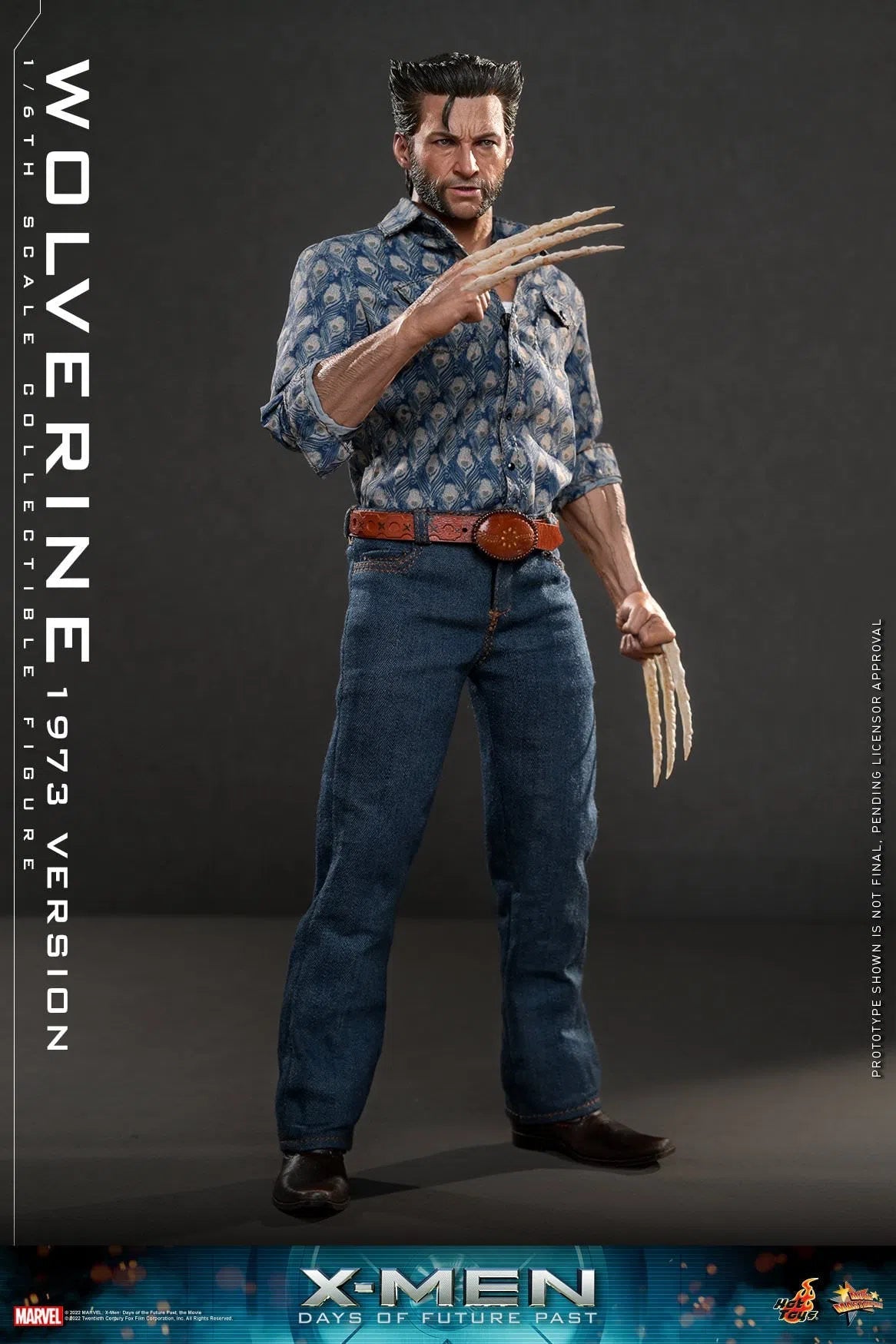 Wolverine: 1973 Version: X-Men: Days Of Future Past: Deluxe Hot Toys