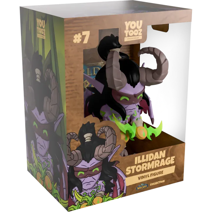 World of Warcraft: Illidan Stormrage: Vinyl Figure: YouTooz: #7 by YouTooz – Vinyl Figure, [scale], UK stockist Planet Action Figures