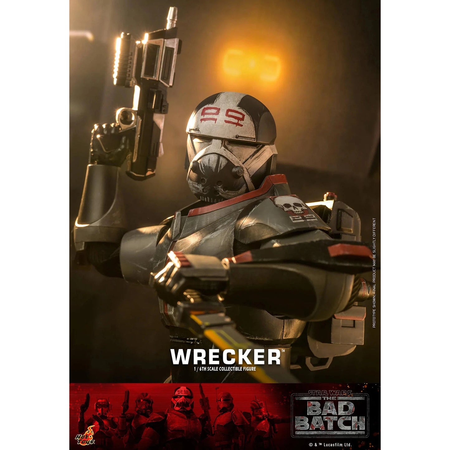 Wrecker: Star Wars: The Bad Batch Hot Toys