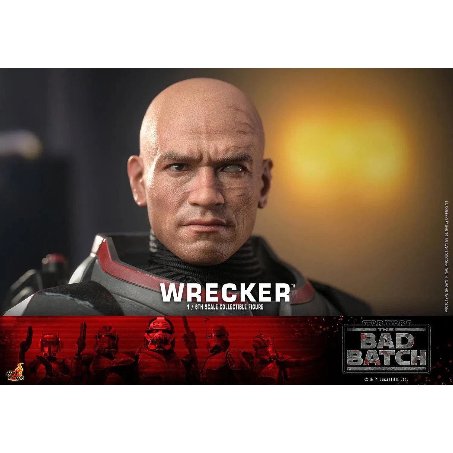 Wrecker: Star Wars: The Bad Batch Hot Toys