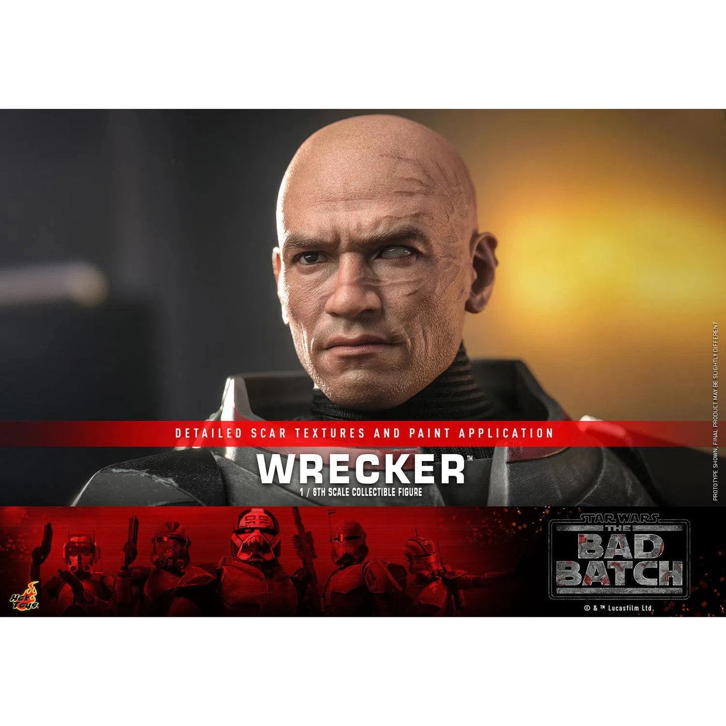 Wrecker: Star Wars: The Bad Batch Hot Toys