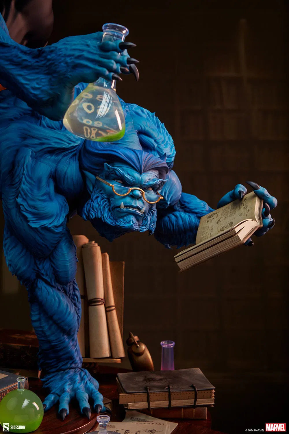 X-Men: Dr. Hank McCoy: Beast: Premium Format Statue: Sideshow Sideshow