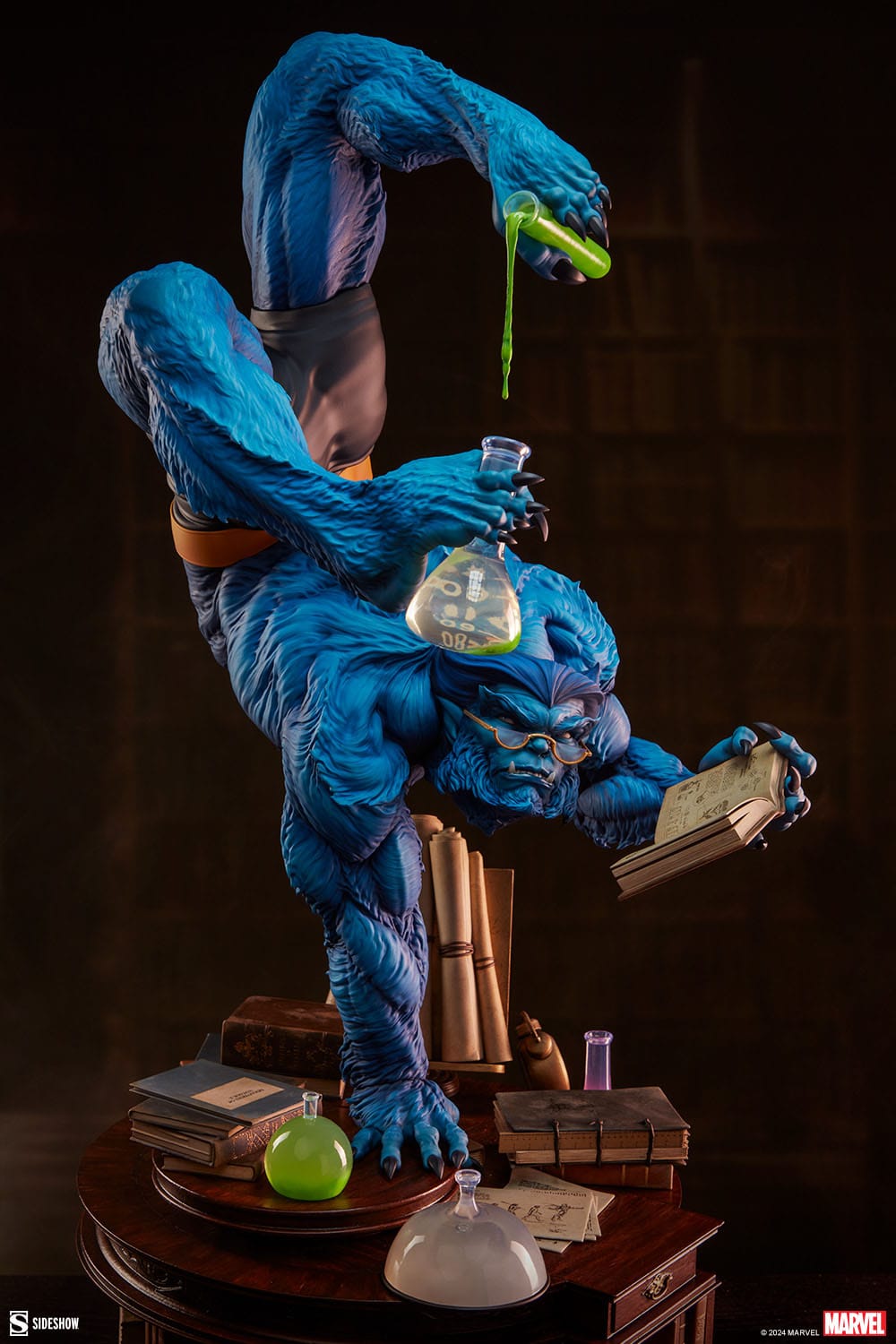 X-Men: Dr. Hank McCoy: Beast: Premium Format Statue: Sideshow Sideshow