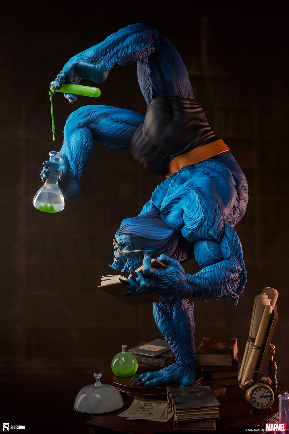 X-Men: Dr. Hank McCoy: Beast: Premium Format Statue: Sideshow Sideshow