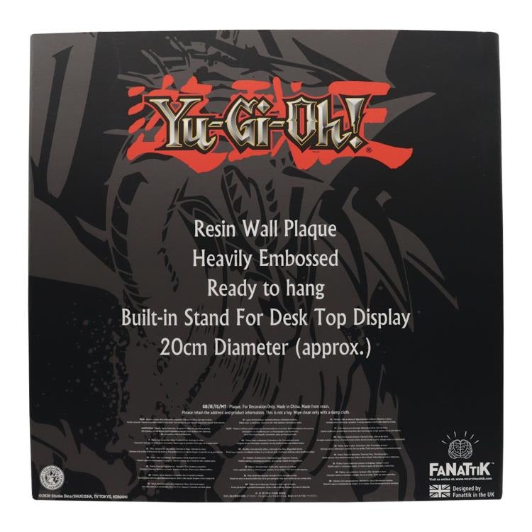 Yu-Gi-Oh! Blue-Eyes White Dragon Resin Plaque - FaNaTtiK Plaque
