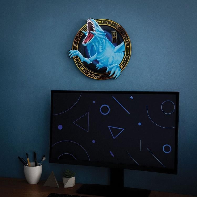 Yu-Gi-Oh! Blue-Eyes White Dragon Resin Plaque - FaNaTtiK Plaque