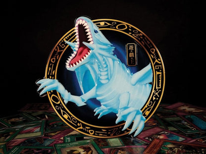 Yu-Gi-Oh! Blue-Eyes White Dragon Resin Plaque - FaNaTtiK Plaque