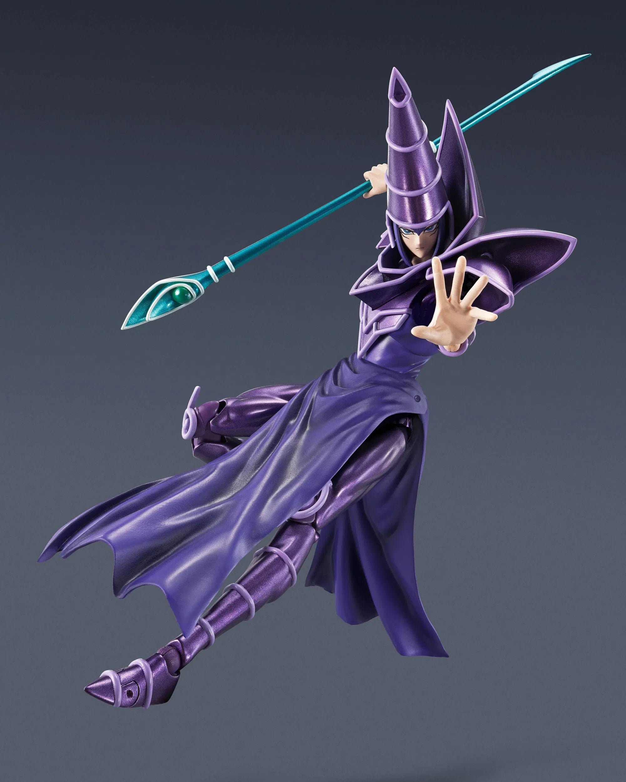 Yu-Gi-Oh!: Duel Monsters: Dark Magician: Action Figure: S.H Figuarts: 19cm Tamashi Nations