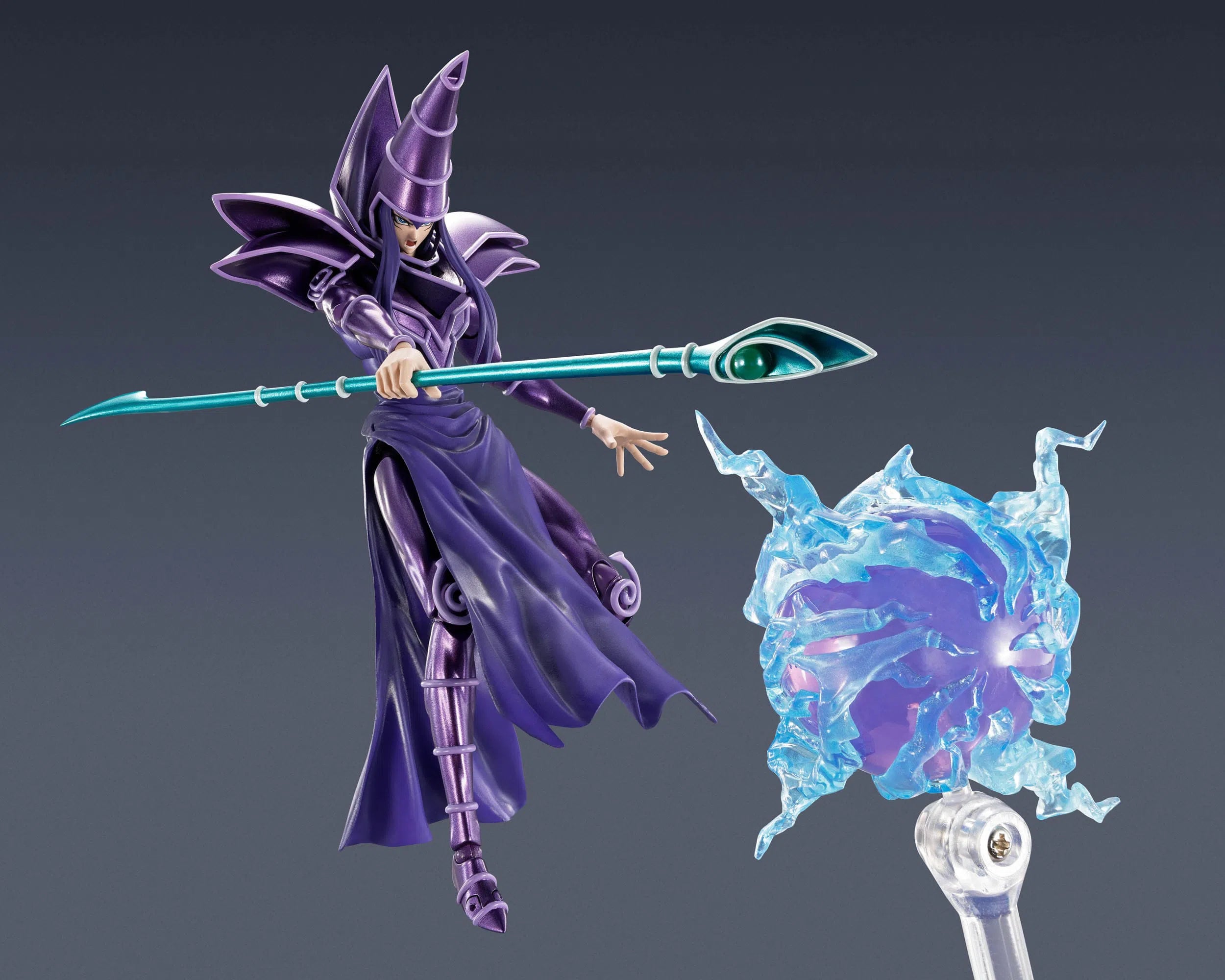 Yu-Gi-Oh!: Duel Monsters: Dark Magician: Action Figure: S.H Figuarts: 19cm Tamashi Nations