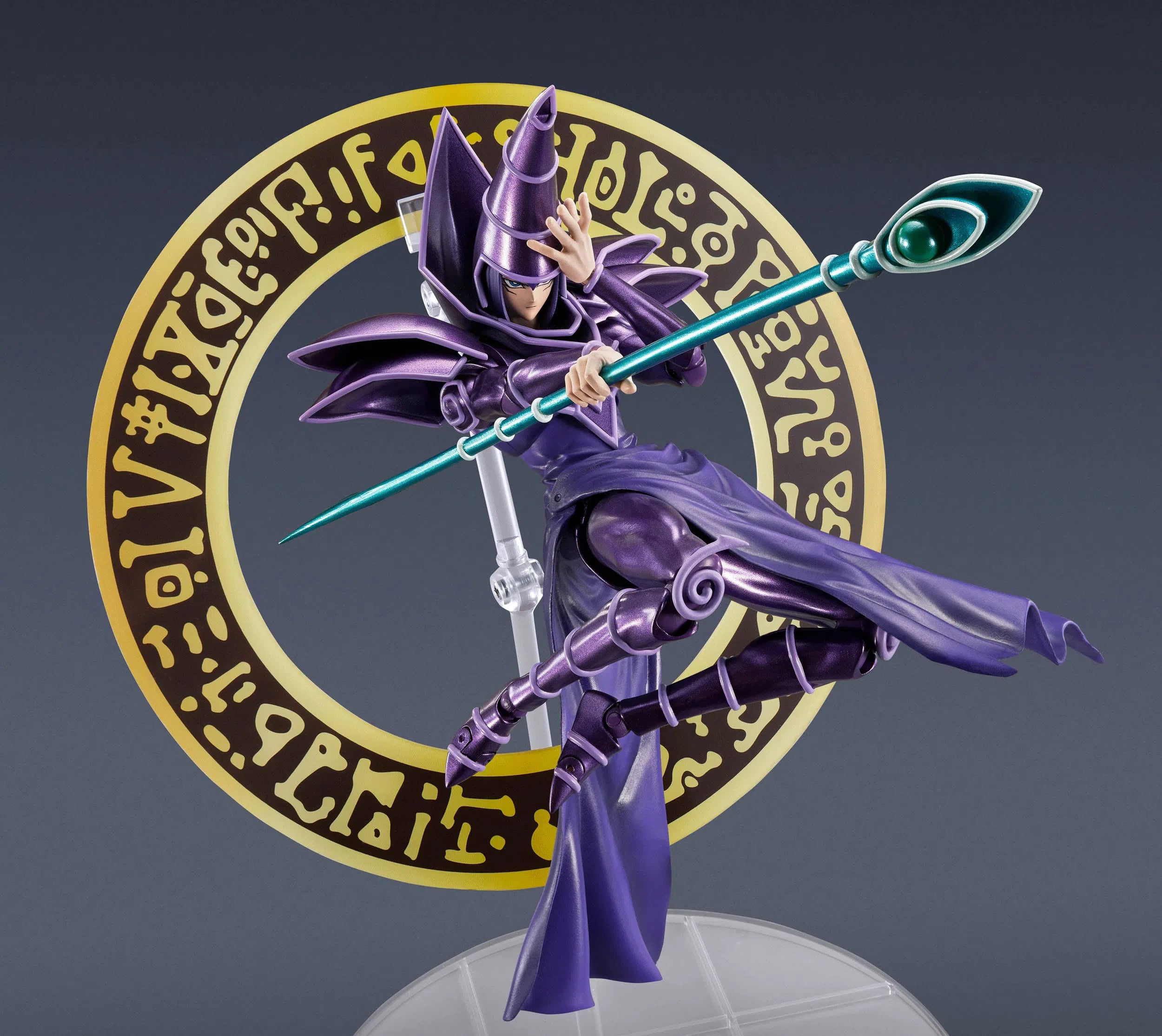 Yu-Gi-Oh!: Duel Monsters: Dark Magician: Action Figure: S.H Figuarts: 19cm Tamashi Nations