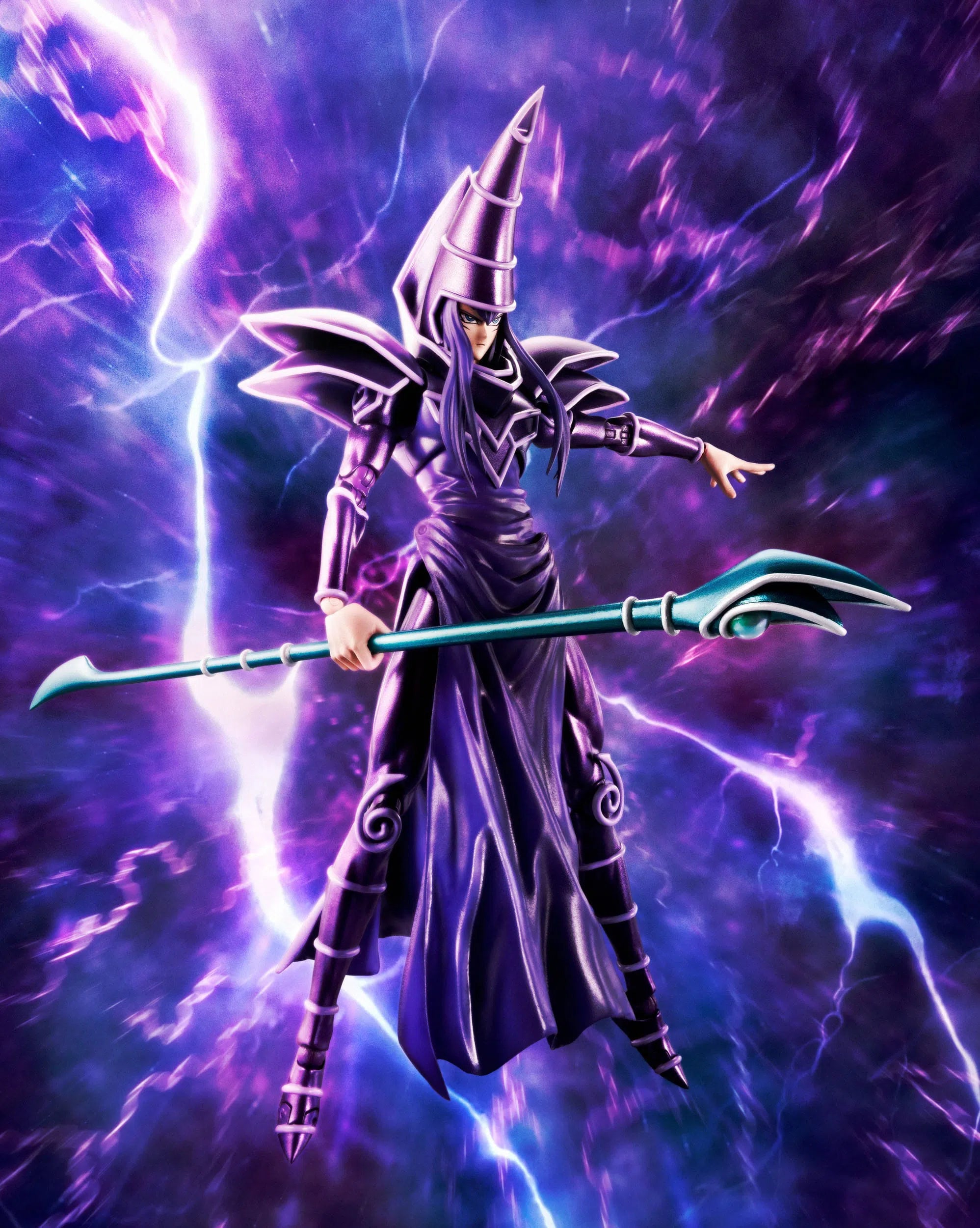 Yu-Gi-Oh!: Duel Monsters: Dark Magician: Action Figure: S.H Figuarts: 19cm Tamashi Nations