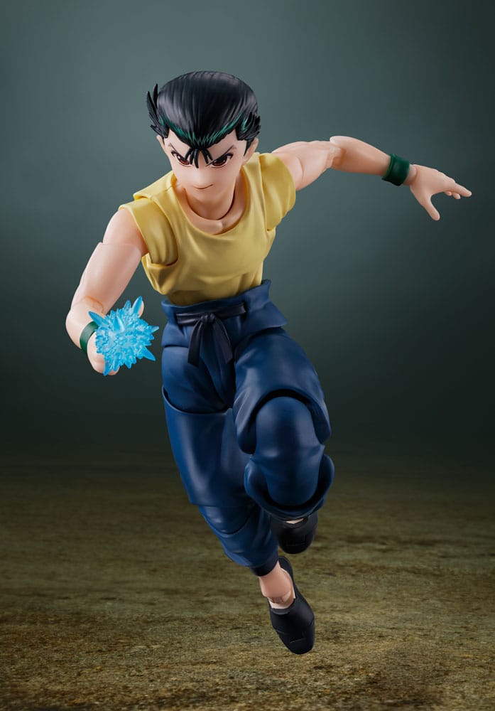 Yu Yu Hakusho S.H. Figuarts Action Figure Yusuke Urameshi 15 cm - Bandai Tamashii Nations Action Figures