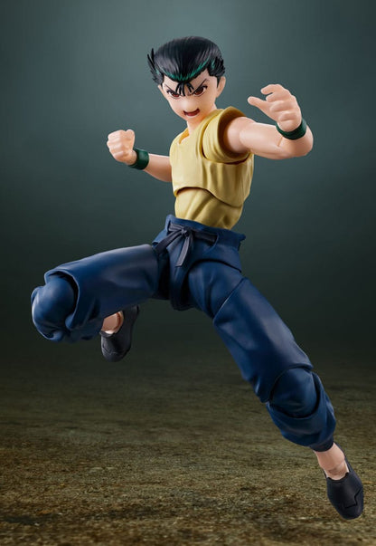 Yu Yu Hakusho S.H. Figuarts Action Figure Yusuke Urameshi 15 cm - Bandai Tamashii Nations Action Figures