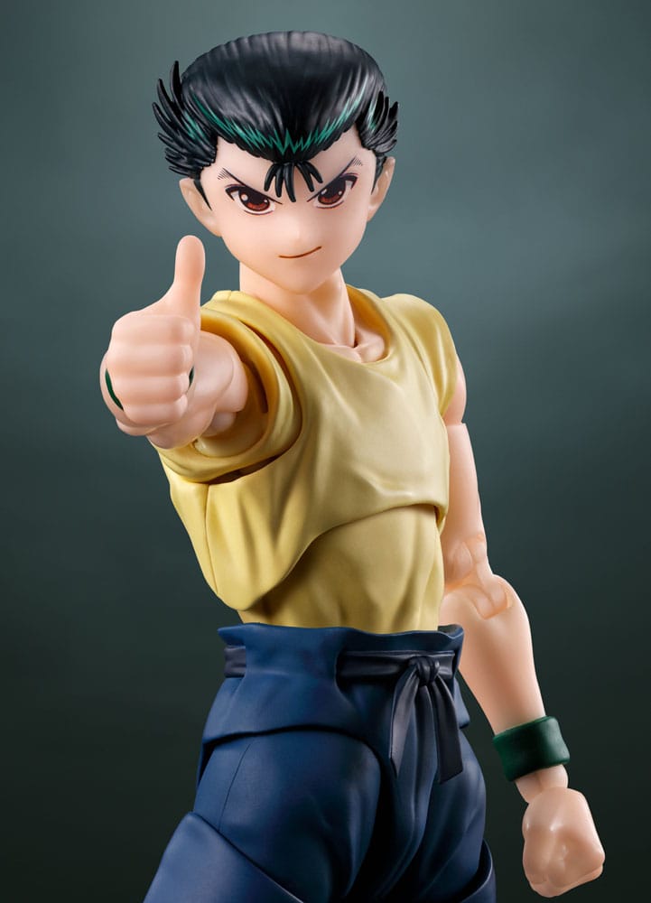 Yu Yu Hakusho S.H. Figuarts Action Figure Yusuke Urameshi 15 cm - Bandai Tamashii Nations Action Figures