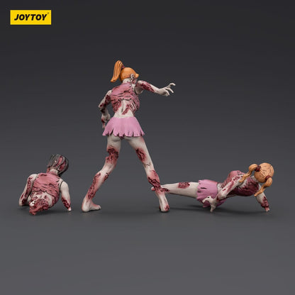 Zombie Dark Source Action Figures 3-Pack Cheer Leaders - Joy Toy Action Figure