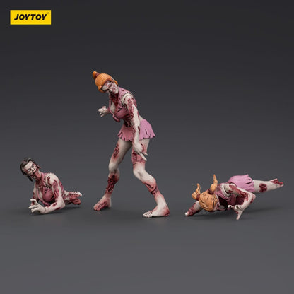 Zombie Dark Source Action Figures 3-Pack Cheer Leaders - Joy Toy Action Figure