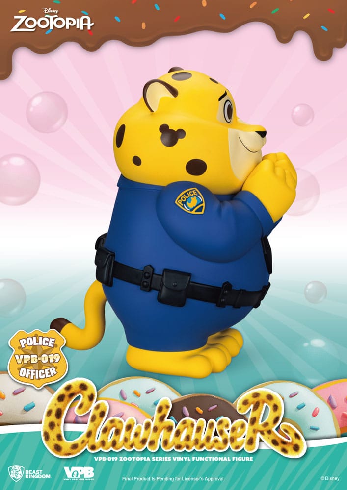 Zootopia: Clawhauser: Vinyl Piggy Bank - Beast Kingdom Toys Piggy Bank