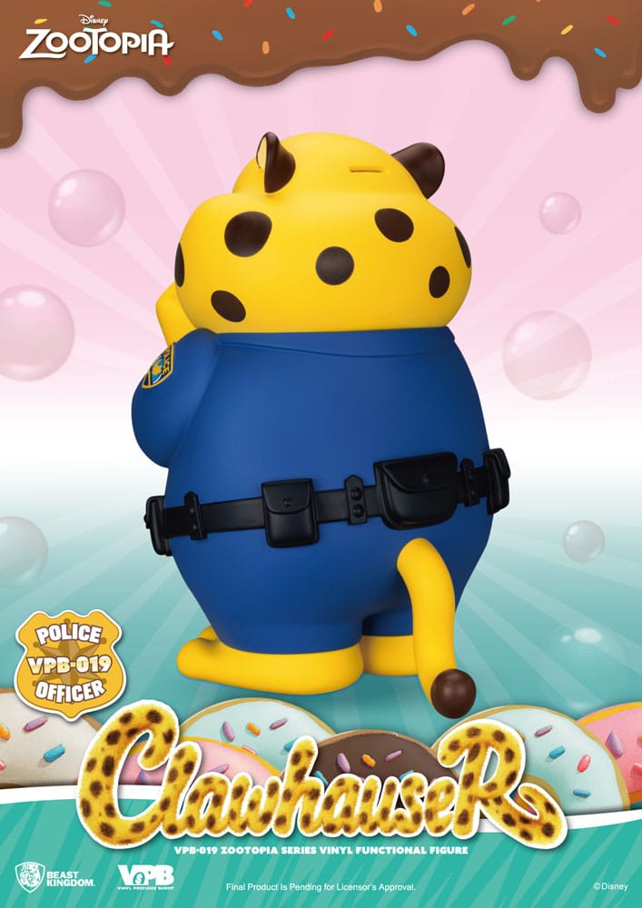 Zootopia: Clawhauser: Vinyl Piggy Bank - Beast Kingdom Toys Piggy Bank