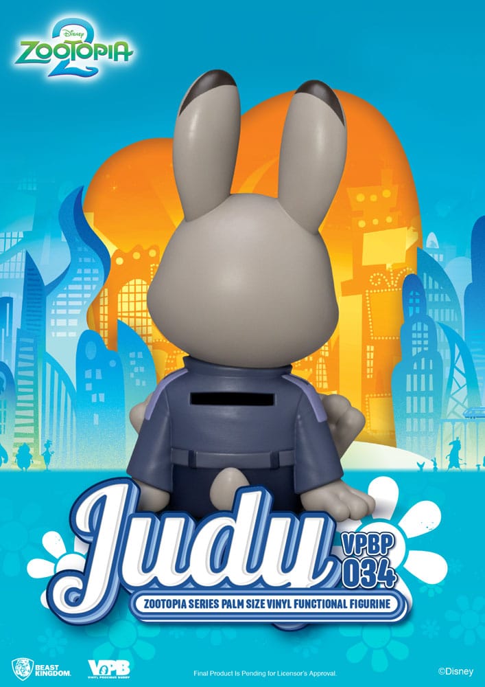 Zootopia: Judy: Vinyl Piggy Bank - Beast Kingdom Toys Piggy Bank
