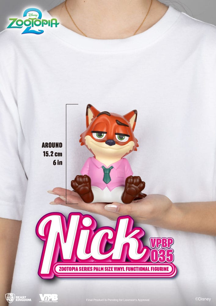 Zootopia: Nick: Vinyl Piggy Bank - Beast Kingdom Toys Piggy Bank