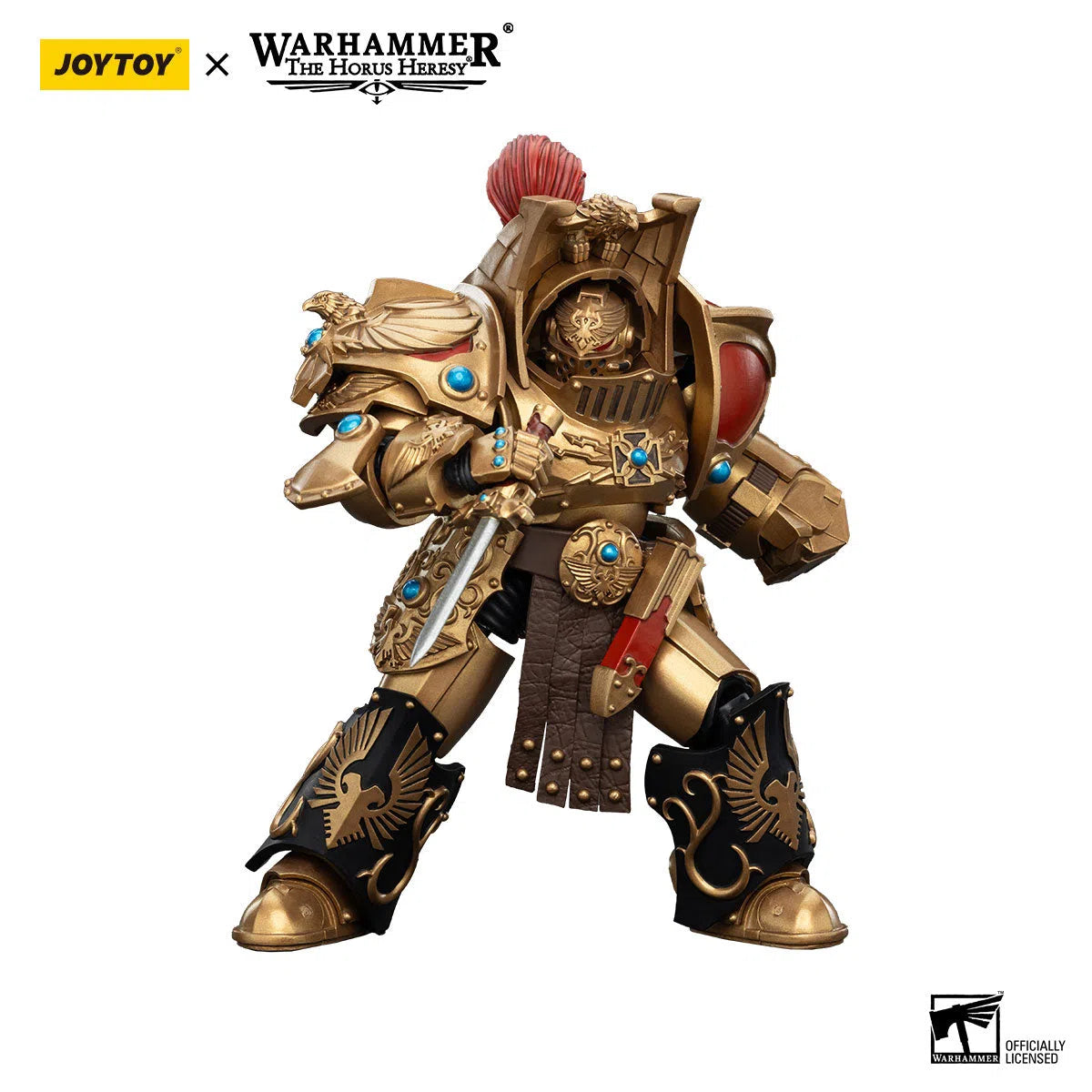 Warhammer: The Horus Heresy: Legio Custodes: Aquilon Terminator Squad: Aquilon With Lastrum Storm Bolter: Action Figure: Joy Toy