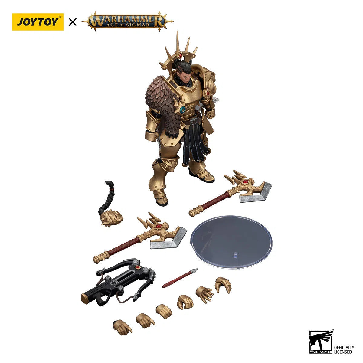 Warhammer: Age Of Sigmar: Stormcast Eternals: The Blacktalons: Neave Blacktalon: Action Figure: Joy Toy