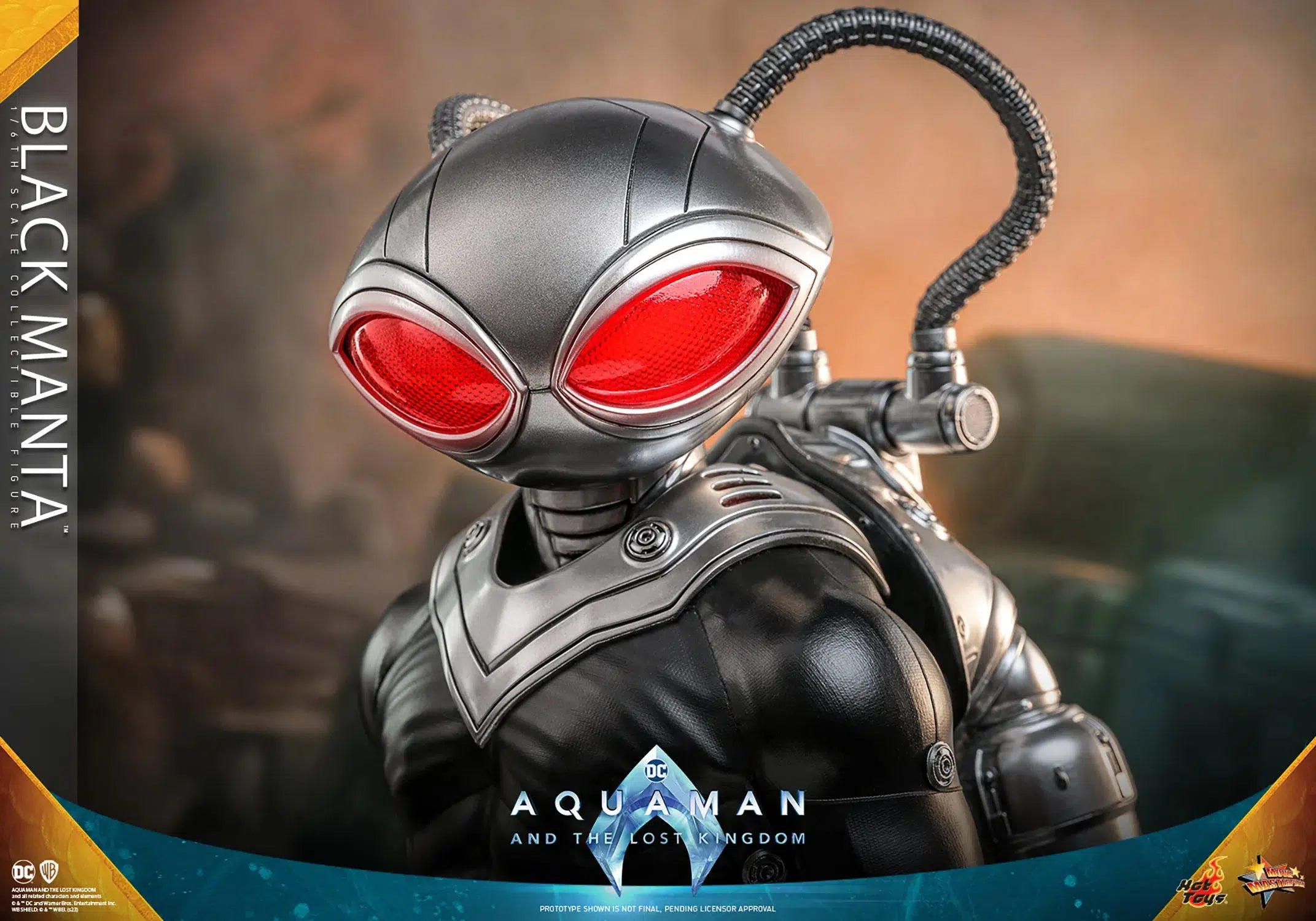 Black Manta: Aquaman and the Lost Kingdom: Hot Toys: Hot Toys