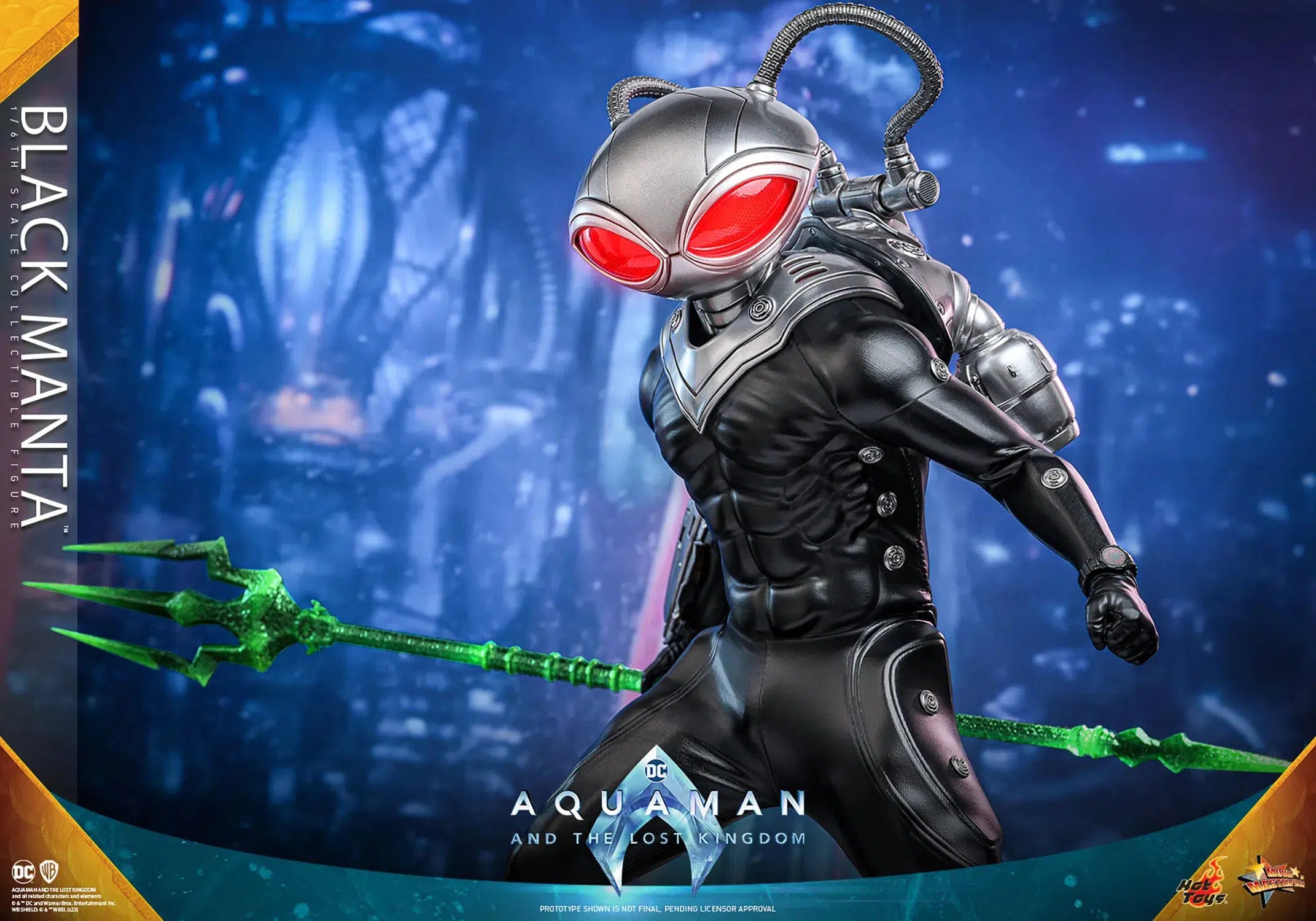 Black Manta: Aquaman and the Lost Kingdom: Hot Toys: Hot Toys