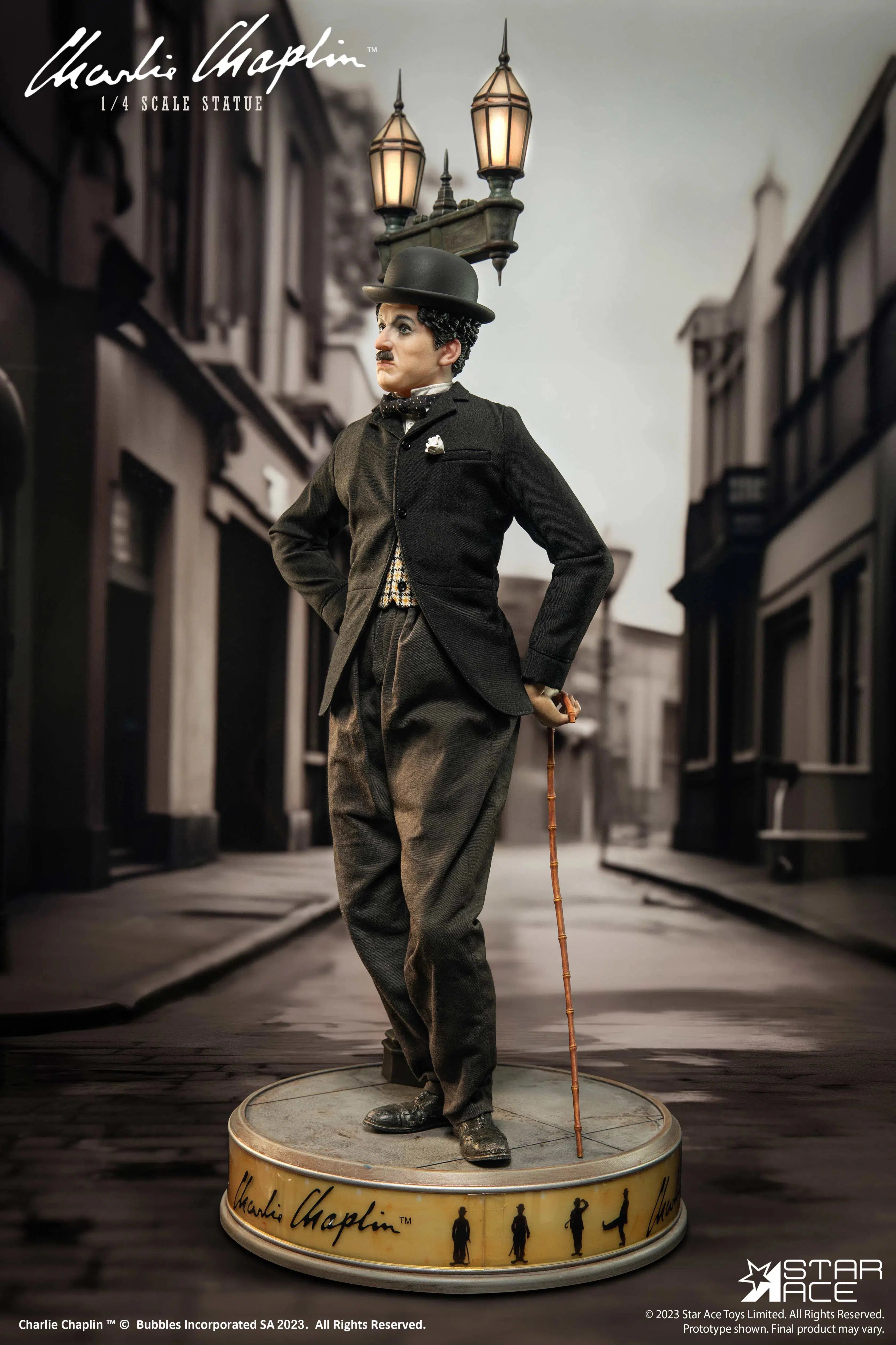 Charlie Chaplin: Deluxe Version: Movie Icon: 1/4 Scale Statue: Star Ace