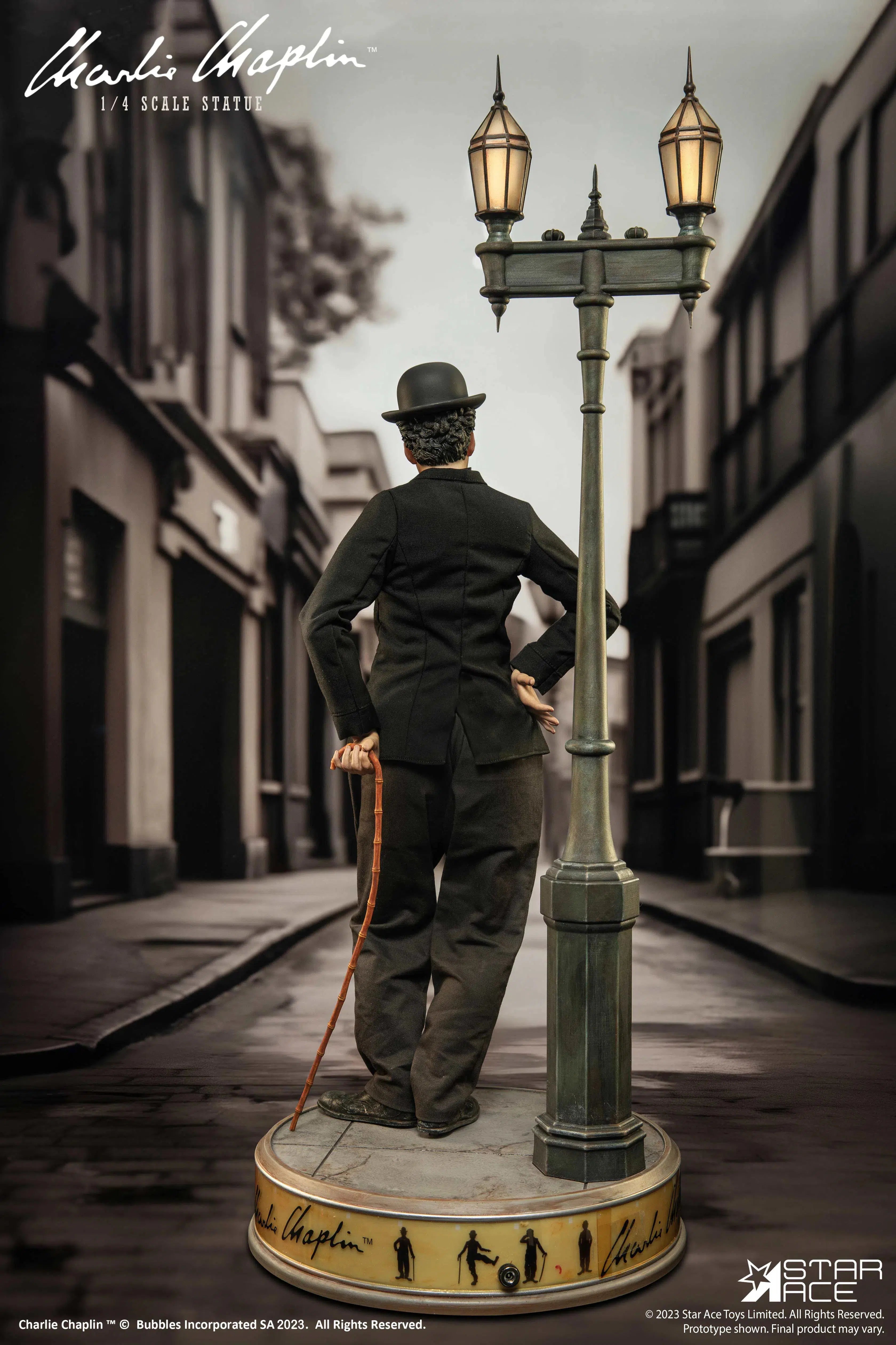 Charlie Chaplin: Deluxe Version: Movie Icon: 1/4 Scale Statue: Star Ace