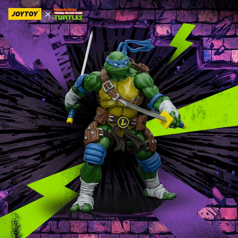 Teenage Mutant Ninja Turtles: Leonardo: 1/18 Scale: Limited Batch: Joy Toy