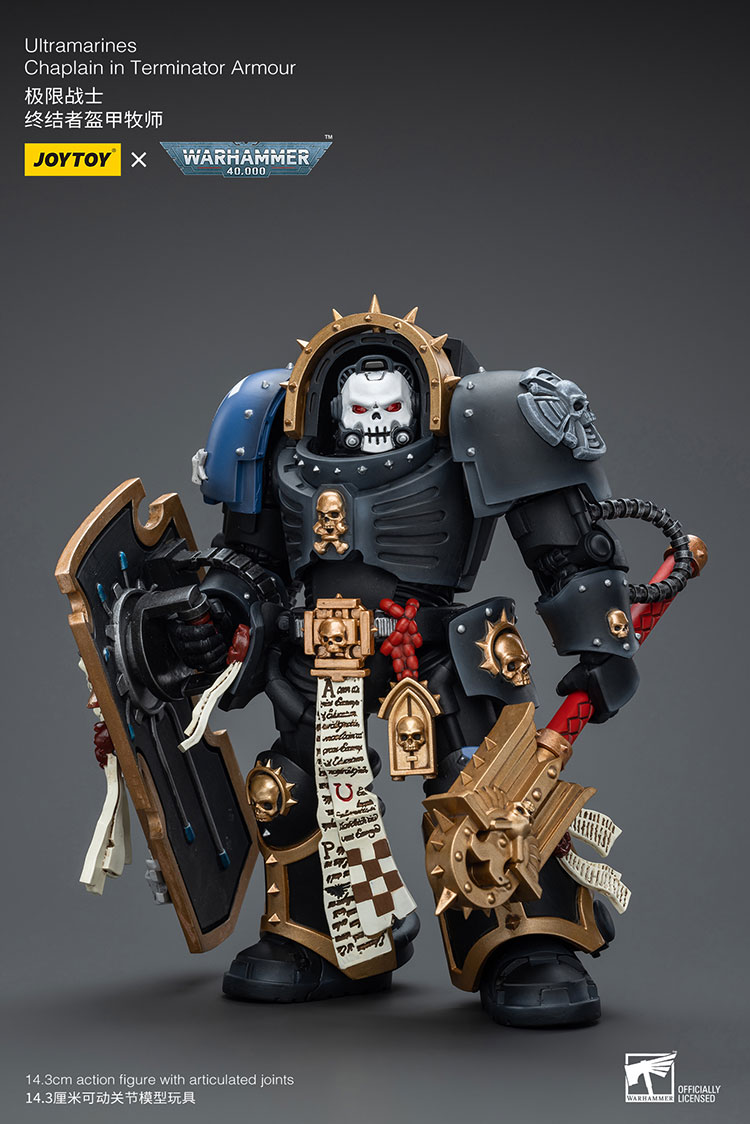 Warhammer 40K: Ultramarines: Chaplain in Terminator Armour: Joy Toy