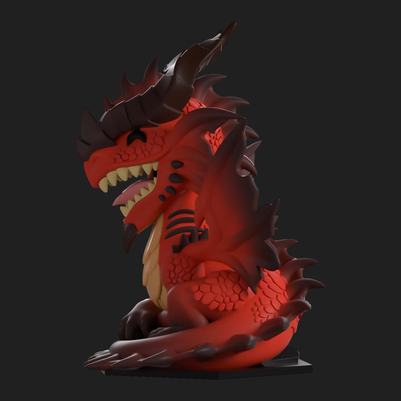 Dungeons & Dragons:Red Dragon: Vinyl Figure: YouTooz: #1 YouTooz