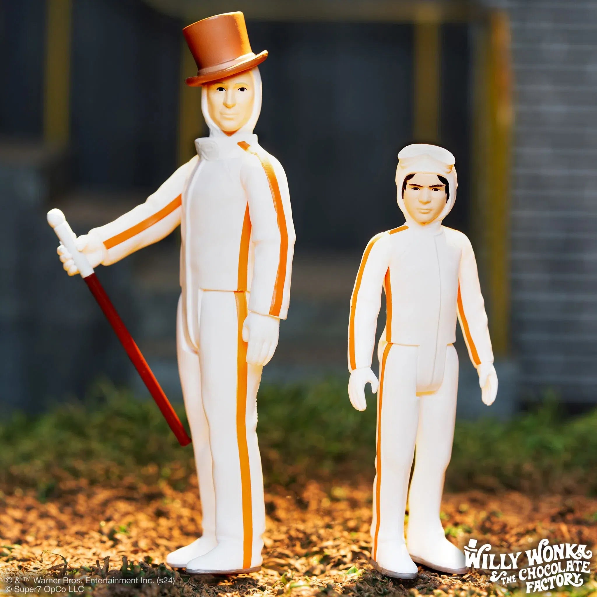 Willy Wonka & The Chocolate Factory (1971): Willy Wonka: (White Suit): Wave 03: ReAction: Action Figure: Super7