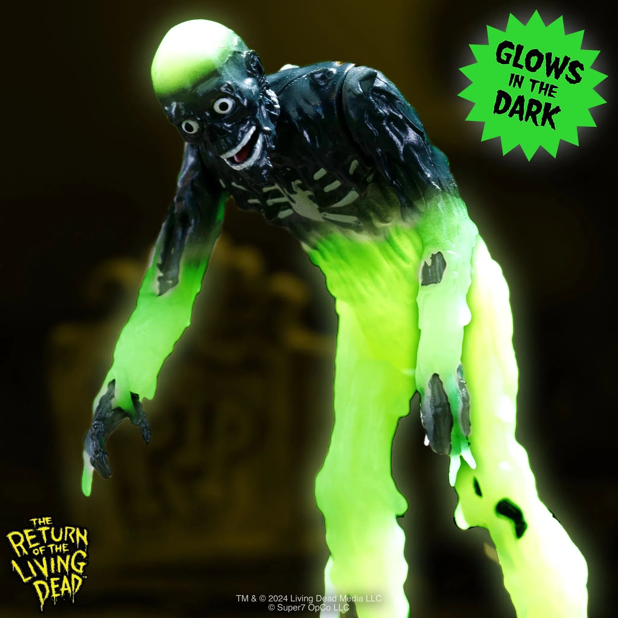 The Return Of The Living Dead: Tarman: (Monster Glow): Wave 04: ReAction: Action Figure: Super7