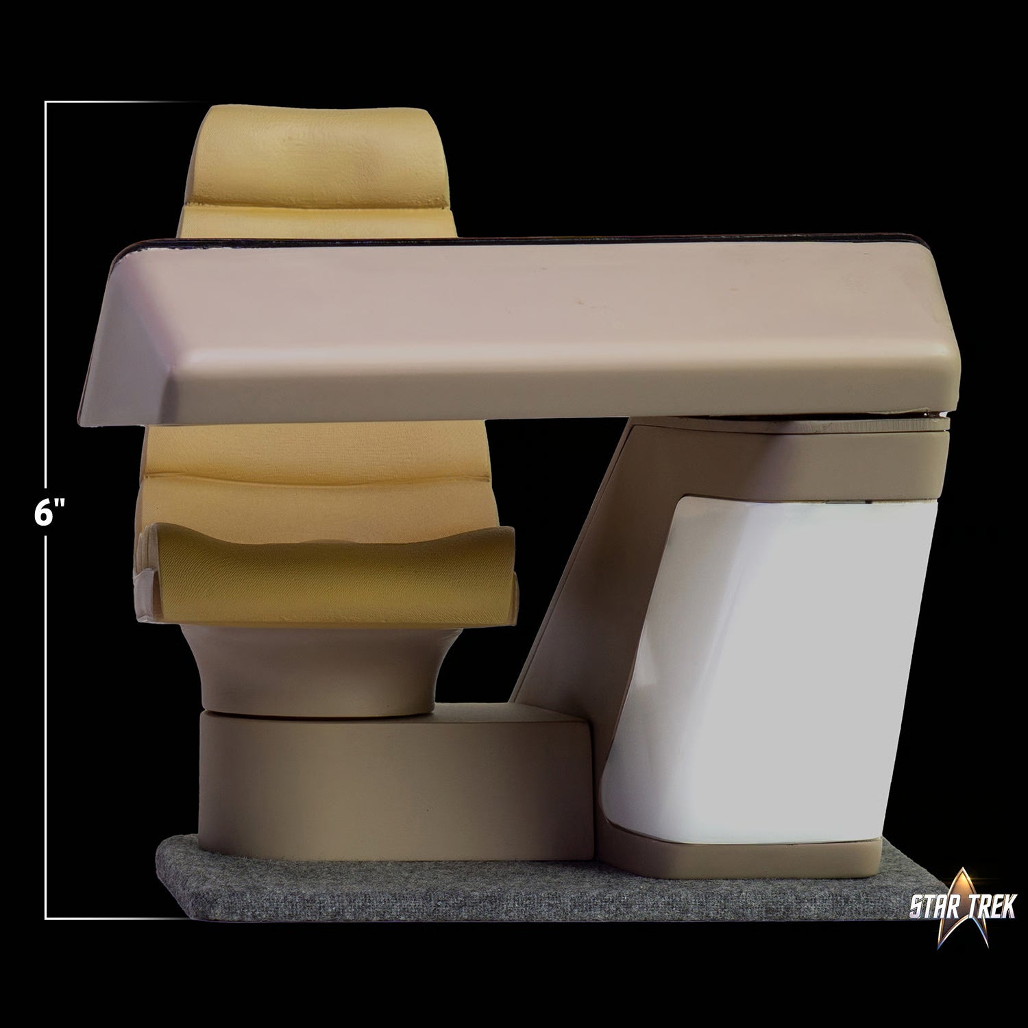 Star Trek: The Next Generation Enterprise-D Bridge Navigation and Operations Consoles 1/6 Scale Replica Set - EXO-6 Action Figure Accessories