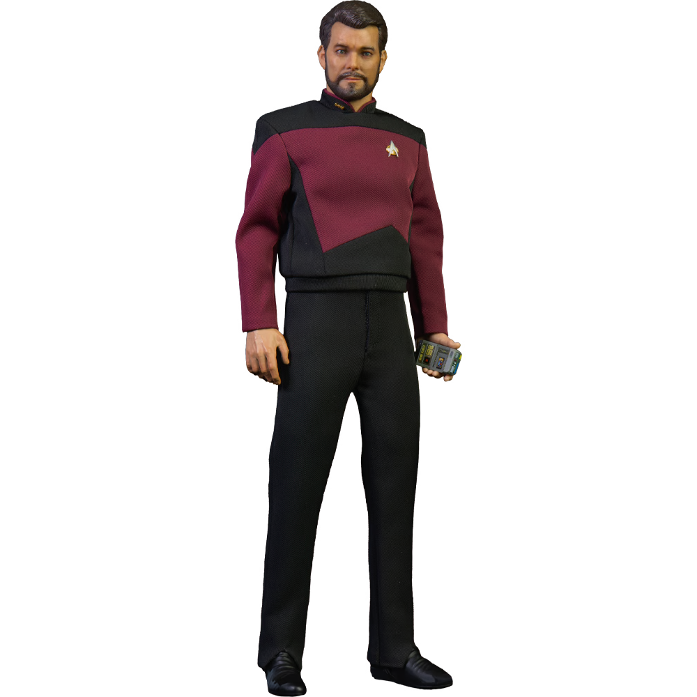 Star Trek: The Next Generation Commander William T. Riker (Essentials Ver.) 1/6 Scale Action Figure - EXO-6 Action Figures
