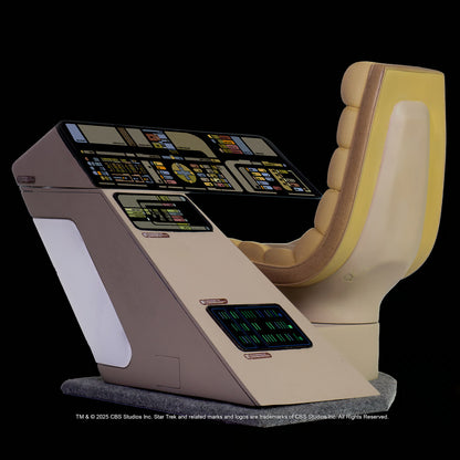 Star Trek: The Next Generation Enterprise-D Bridge Operations Console 1/6 Scale Replica - EXO-6 Action Figure Accessories