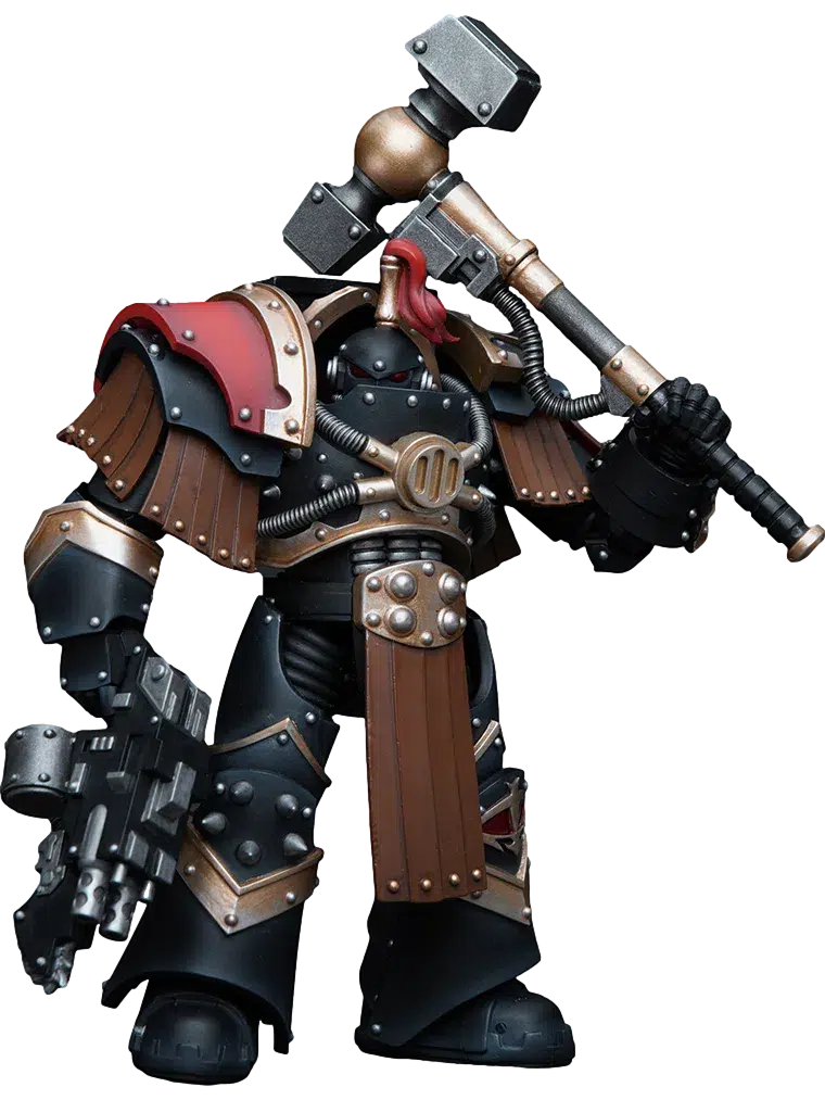 Warhammer: Horus Heresy: Sons of Horus: Justaerin Terminator Squad: Justaerin with Thunder Hammer Action Figure Joy Toy