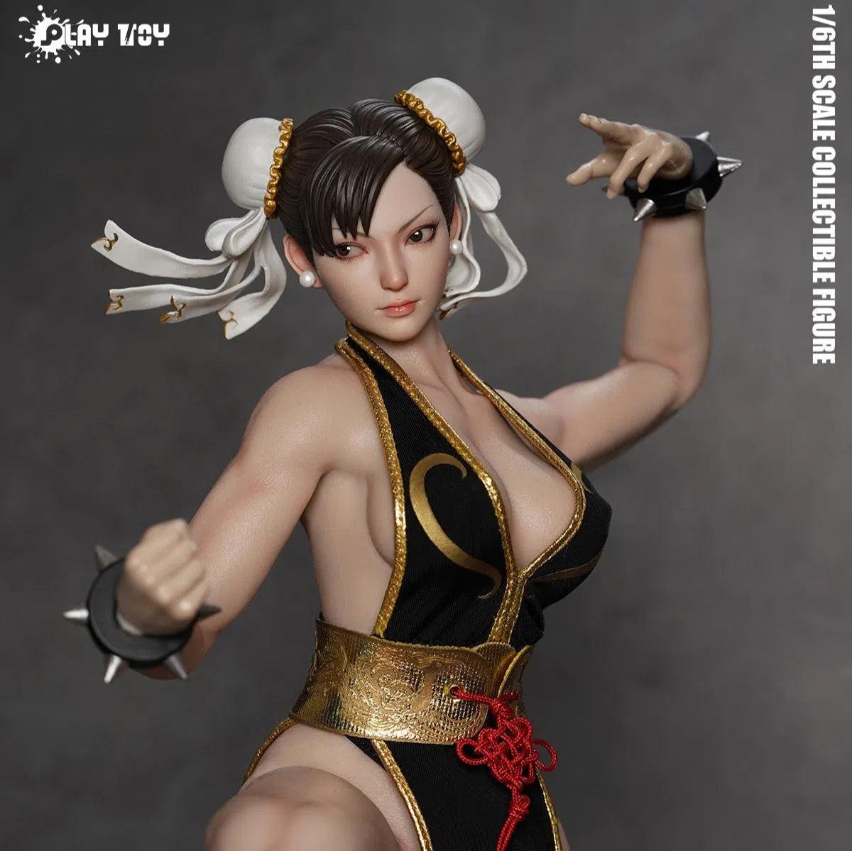 Play Toys Fighting Goddess 2.0 P023A Black Version 1/6 Scale Figure - Play Toys product photo 2 of 7