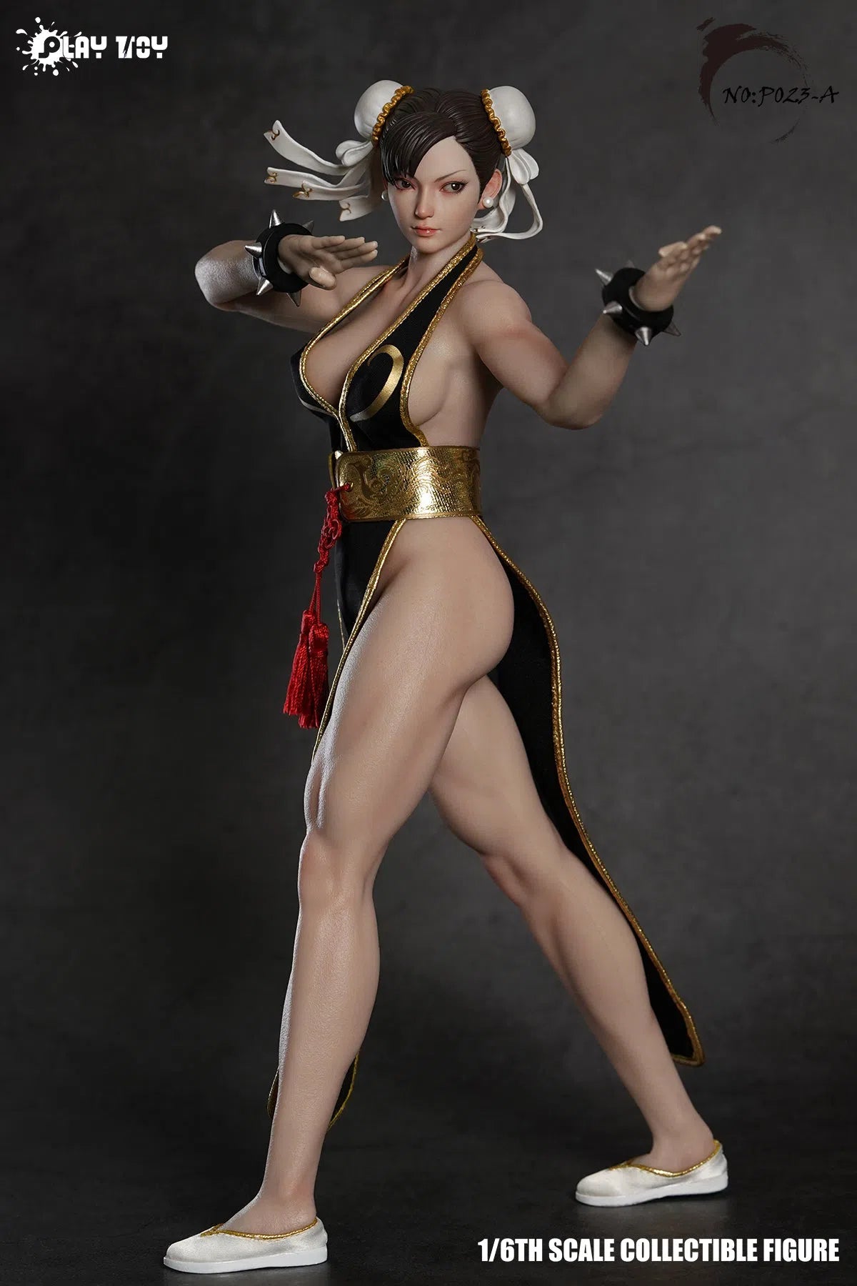 Play Toys Fighting Goddess 2.0 P023A Black Version 1/6 Scale Figure - Play Toys product photo 4 of 7