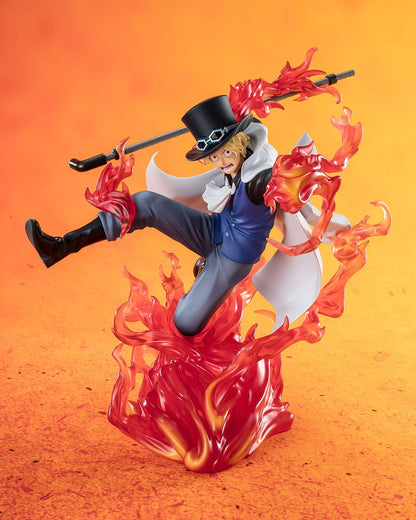 One Piece: Sabo: Fire Fist Rook Check: Figuarts ZERO: PVC Statue: 19cm Tamashi Nations